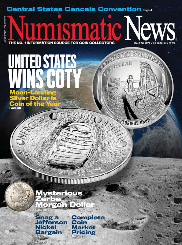 Numismatic-News March 30, 2021 Issue Cover