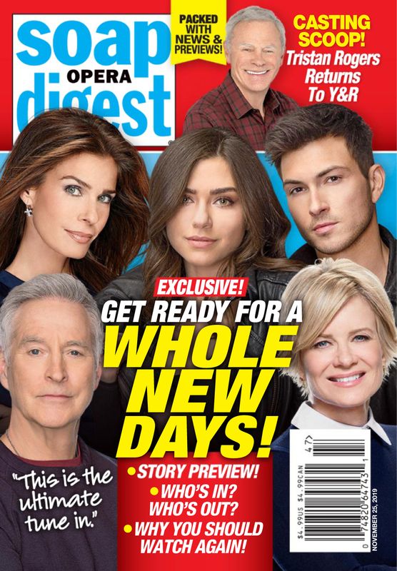 Soap-Opera-Digest December 25, 2019 Issue Cover