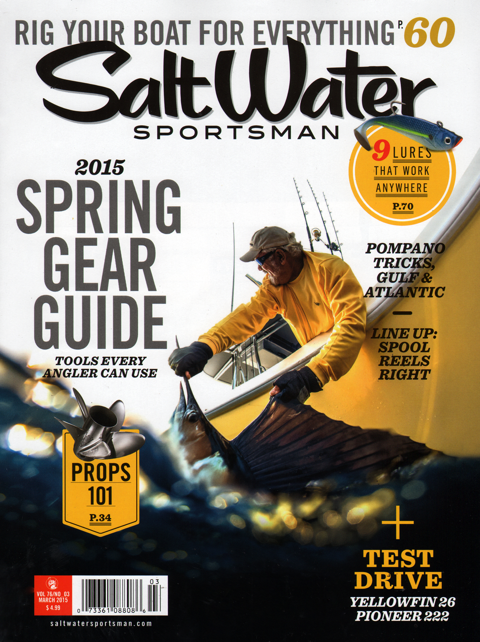 Salt-Water-Sportsman March 01, 2015 Issue Cover