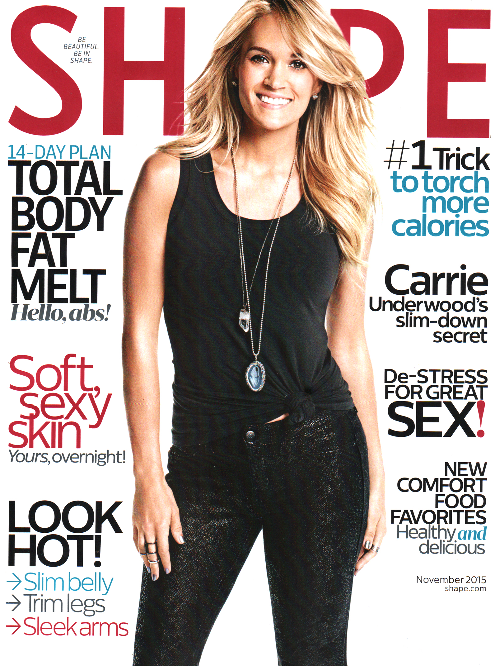 Shape November 01, 2015 Issue Cover