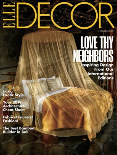Elle Decor January 01, 2019 Issue Cover