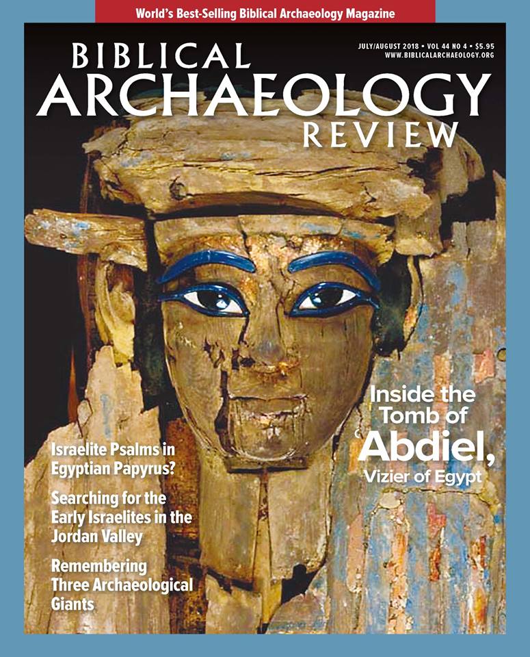 Biblical-Archaeology-Review July 01, 2018 Issue Cover