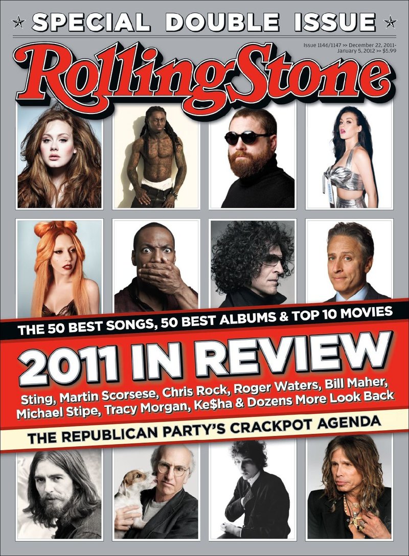 Rolling-Stone December 22, 2011 Issue Cover