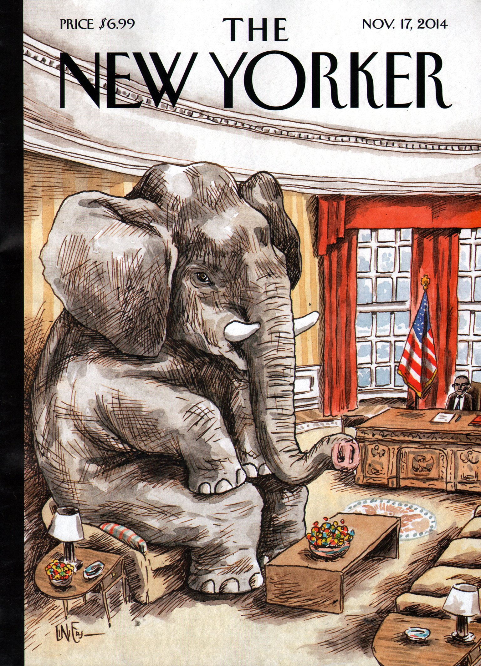 The-New-Yorker November 17, 2014 Issue Cover