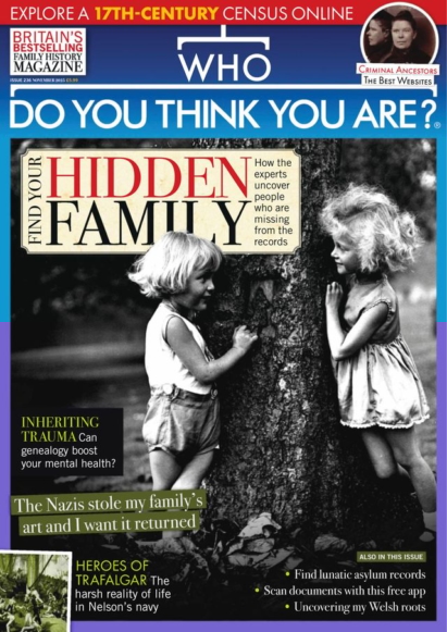 Who Do You Think You Are? November 01, 2025 Issue Cover