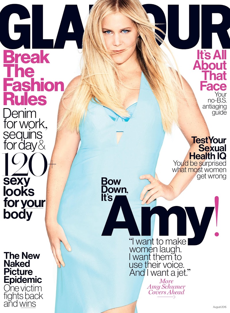 Glamour August 01, 2015 Issue Cover