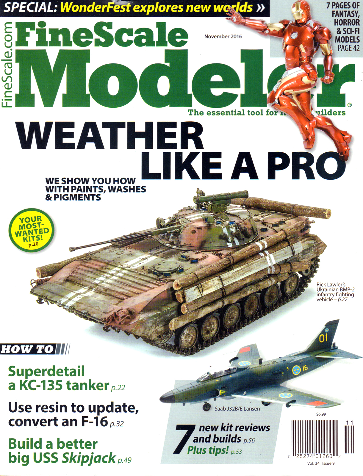 Finescale-Modeler November 01, 2016 Issue Cover