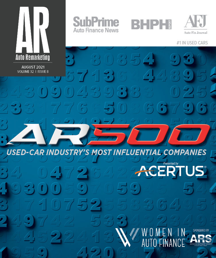 Auto-Remarketing-News August 01, 2021 Issue Cover