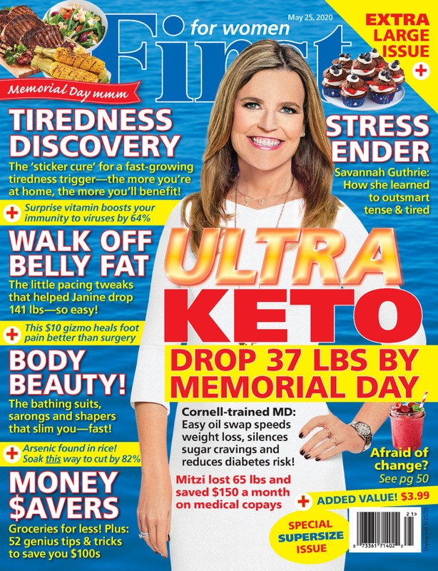 First-For-Women May 25, 2020 Issue Cover