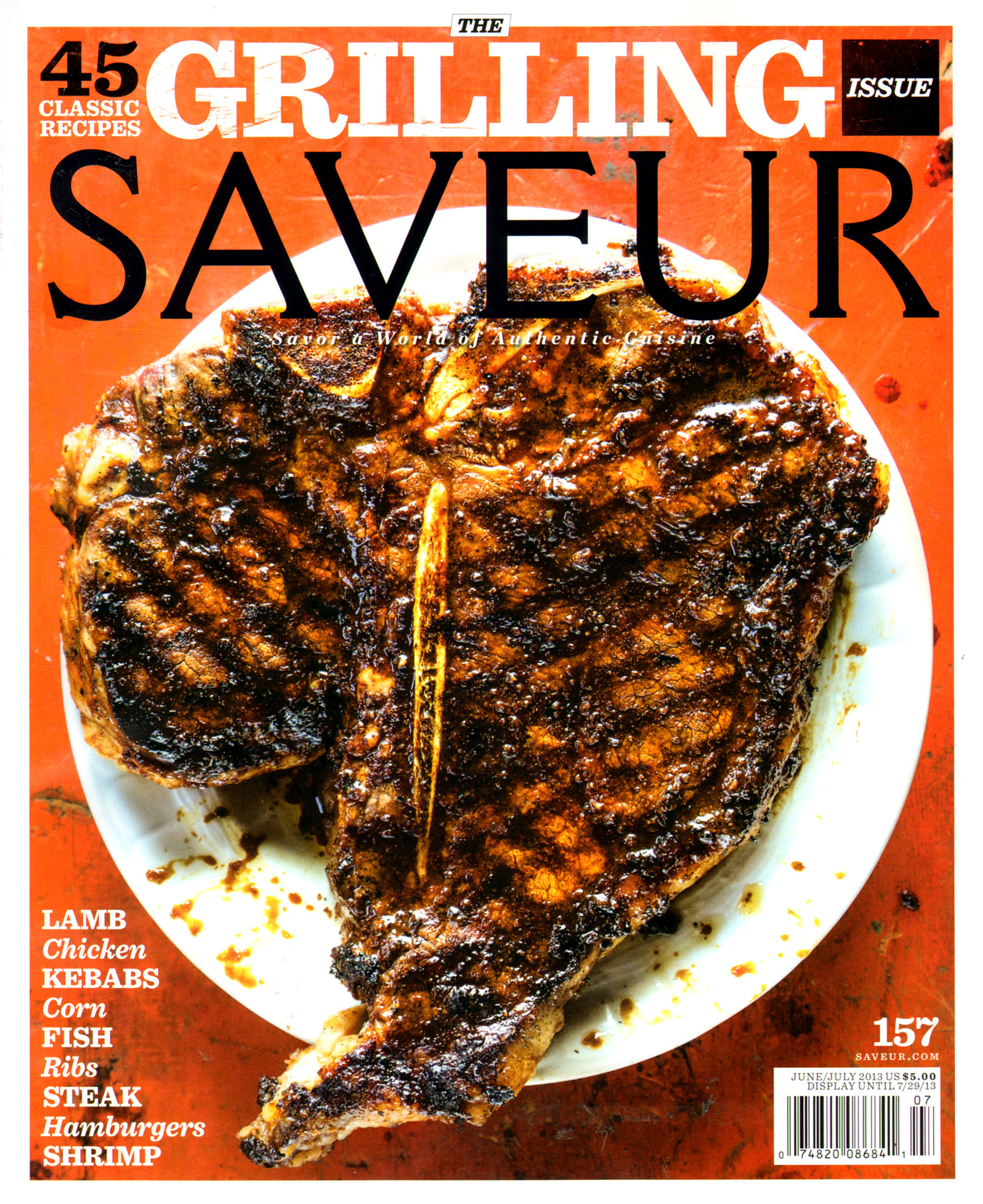 Saveur June 01, 2013 Issue Cover