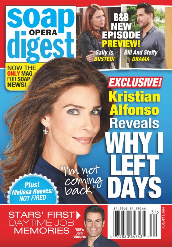Soap-Opera-Digest August 03, 2020 Issue Cover