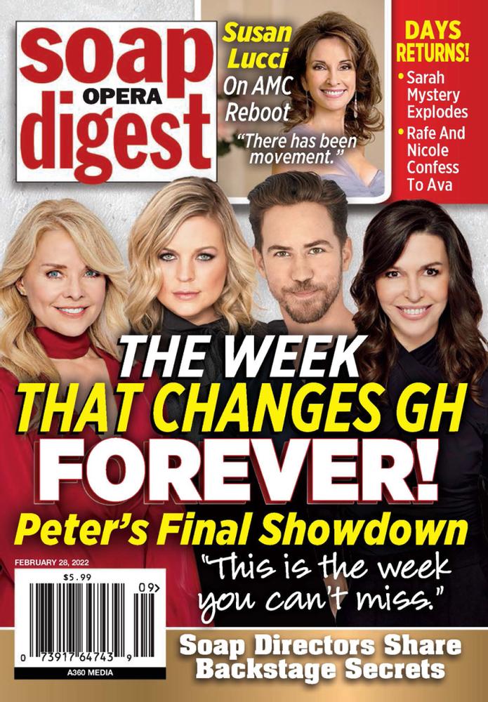 Soap-Opera-Digest February 28, 2022 Issue Cover