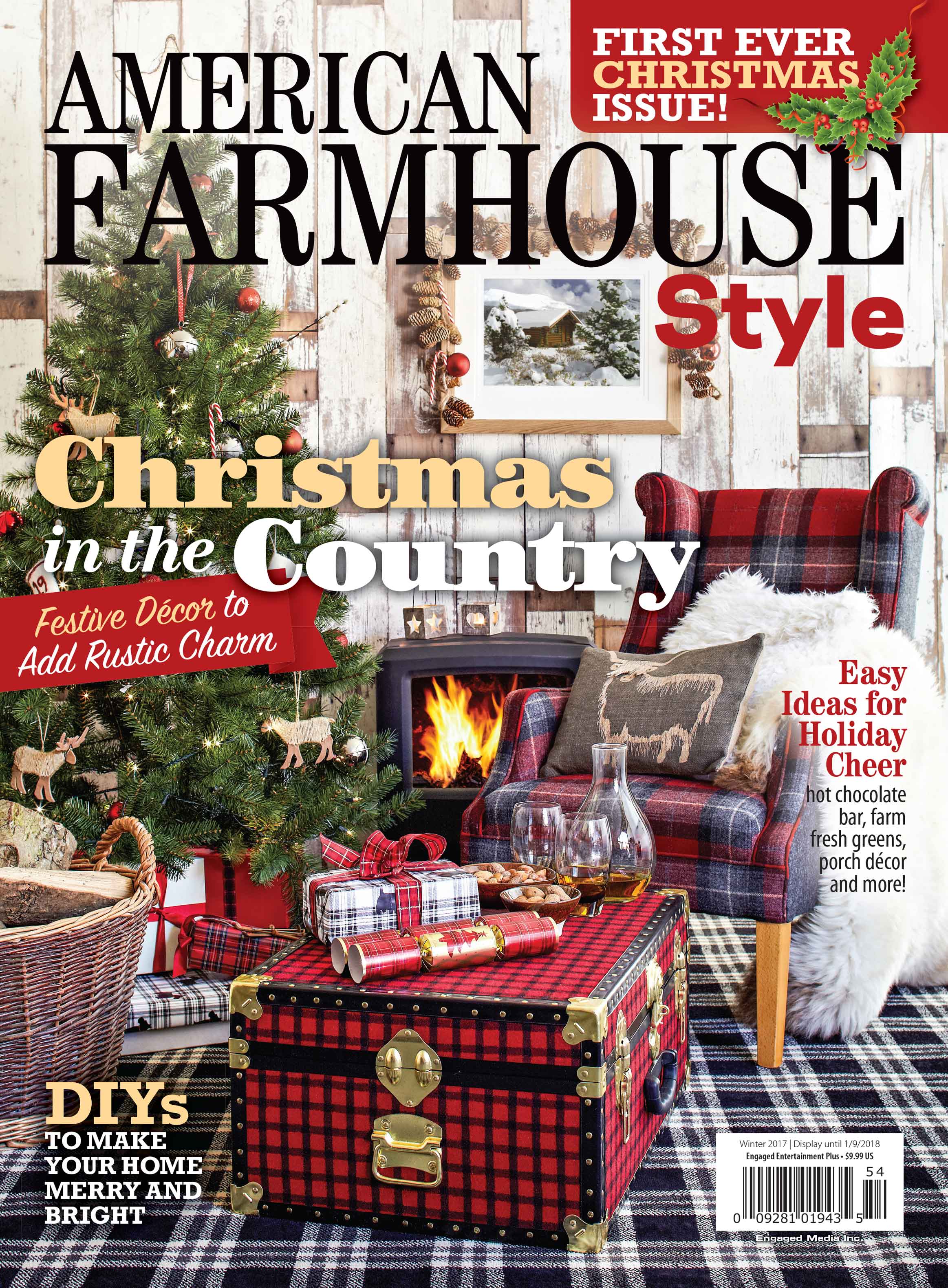American-Farmhouse-Style December 01, 2017 Issue Cover