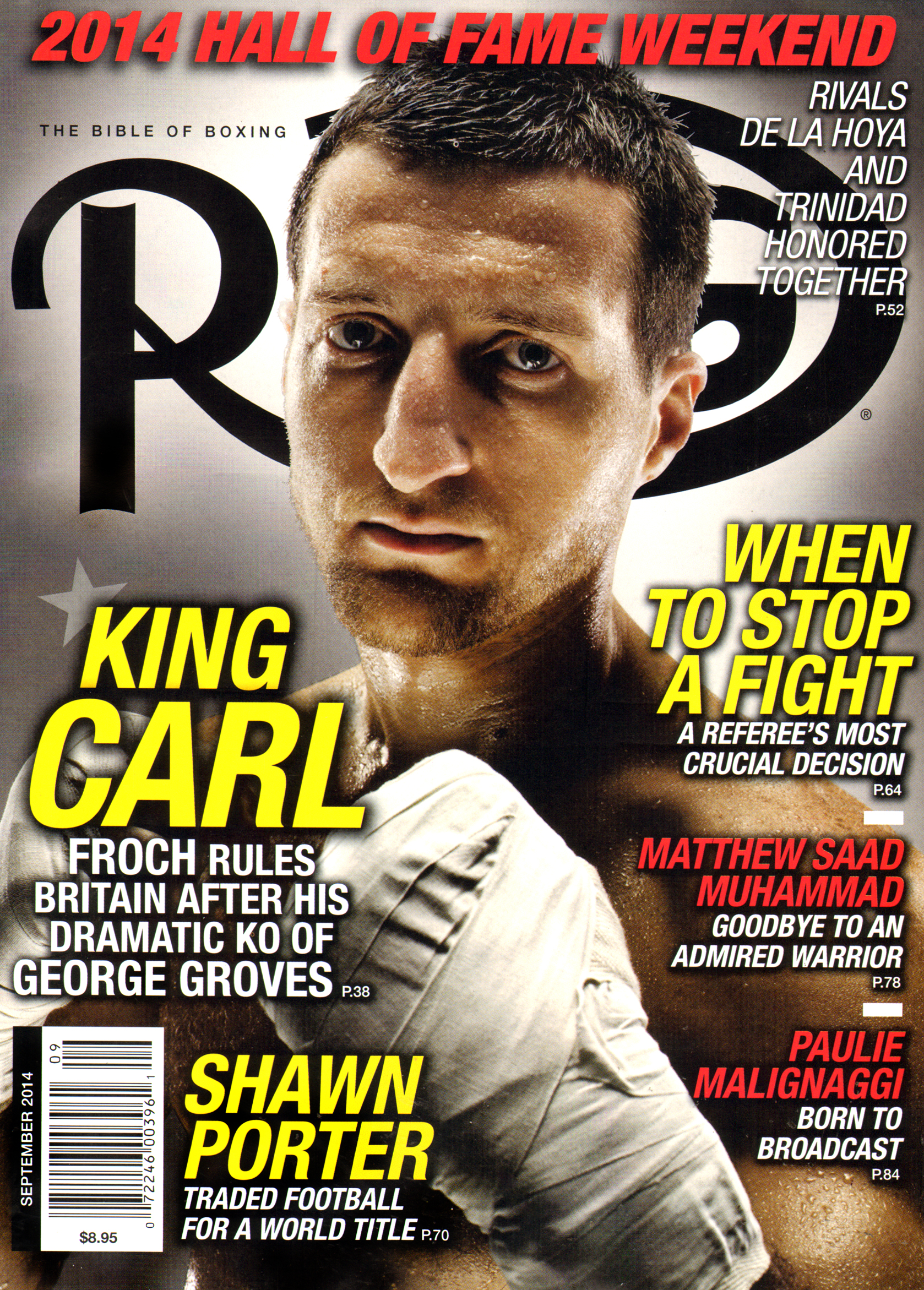 The-Ring September 01, 2014 Issue Cover