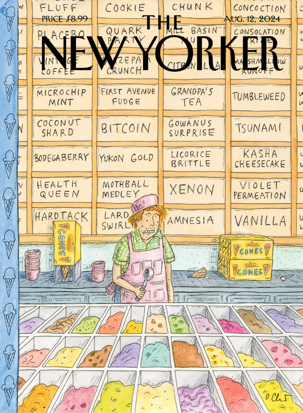 The-New-Yorker August 12, 2024 Issue Cover