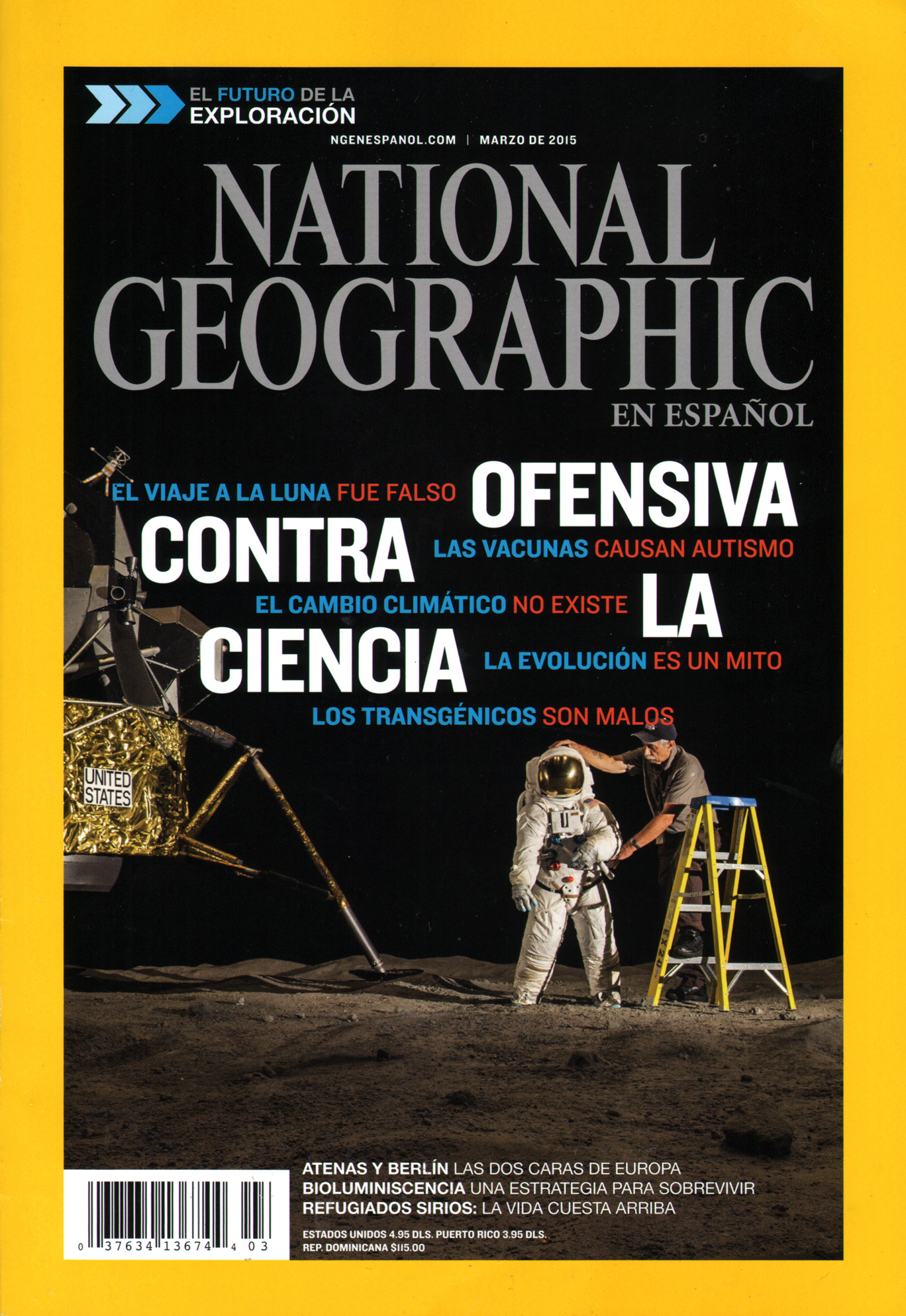 National-Geographic-En-Español March 01, 2015 Issue Cover