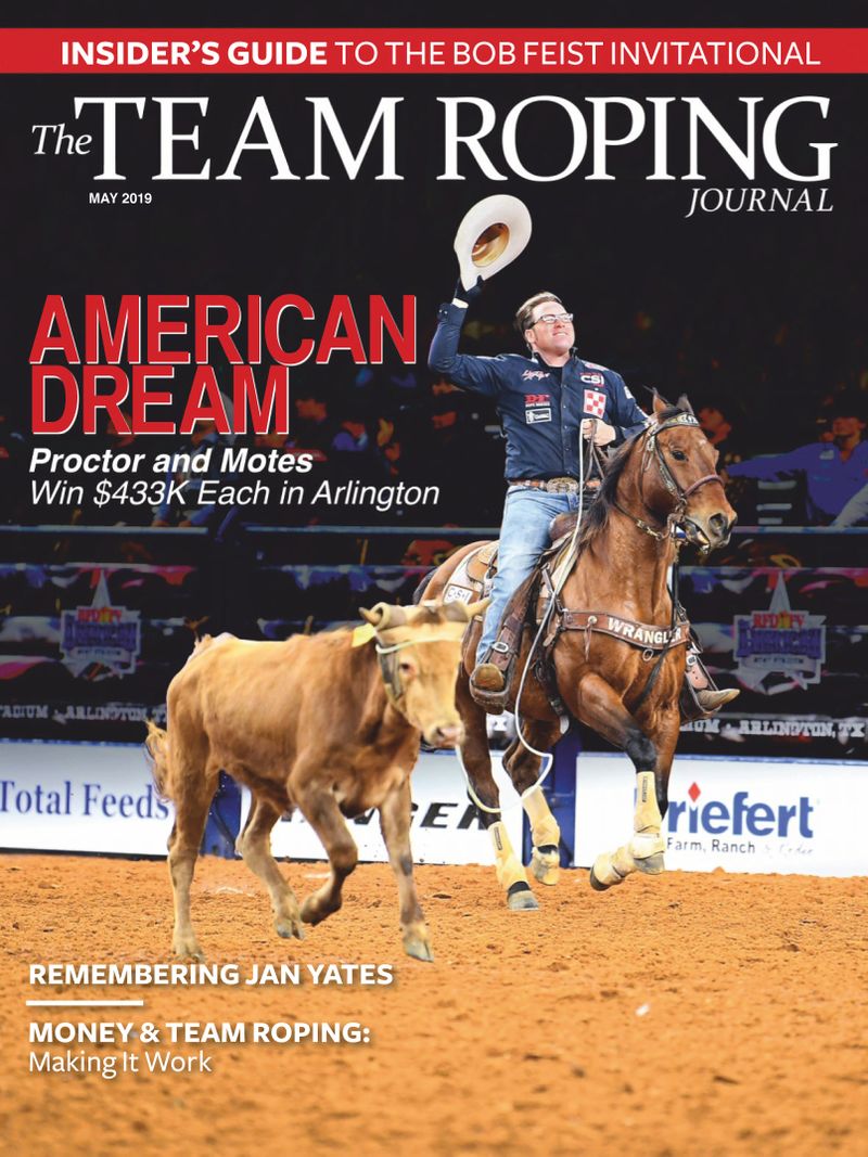 The-Team-Roping-Journal May 01, 2019 Issue Cover