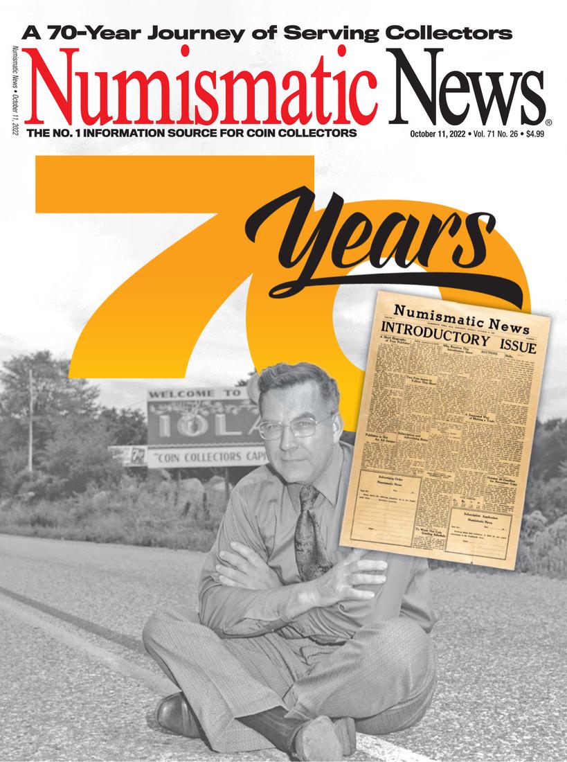 Numismatic-News October 11, 2022 Issue Cover
