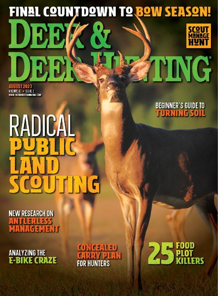 Deer-and-Deer-Hunting August 01, 2023 Issue Cover