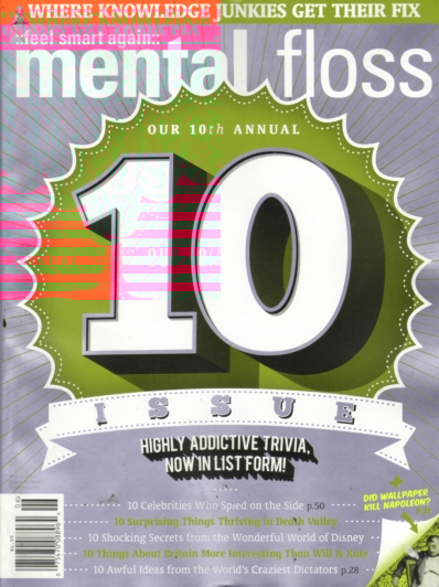 Mental Floss May 01, 2011 Issue Cover