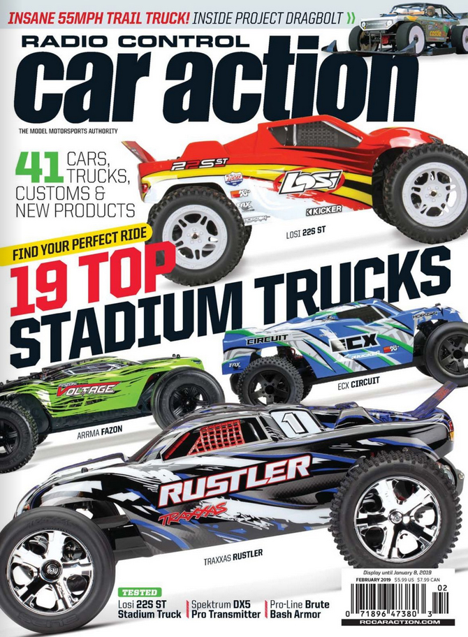 Radio-Control-Car-Action February 01, 2019 Issue Cover