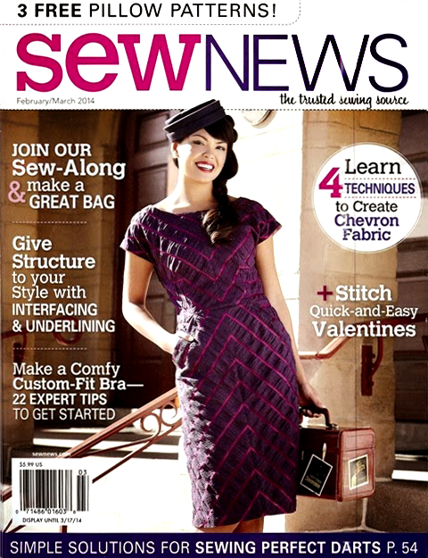 Sew-News February 01, 2014 Issue Cover