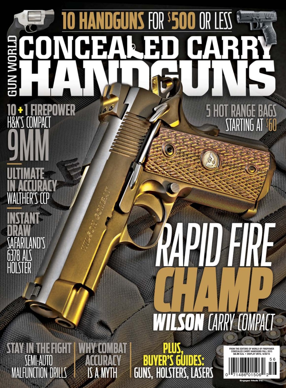 Concealed-Carry-Handguns September 01, 2015 Issue Cover