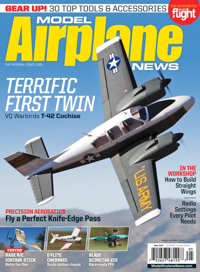 Model-Airplane-News May 01, 2019 Issue Cover