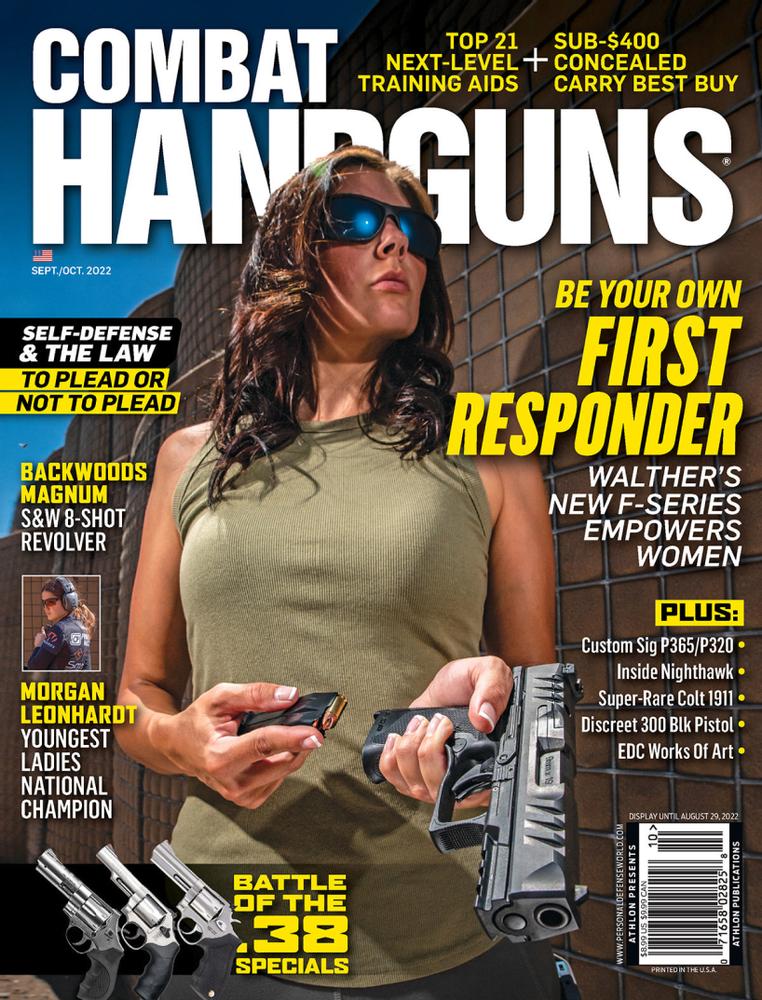 Combat-Handguns September 01, 2022 Issue Cover