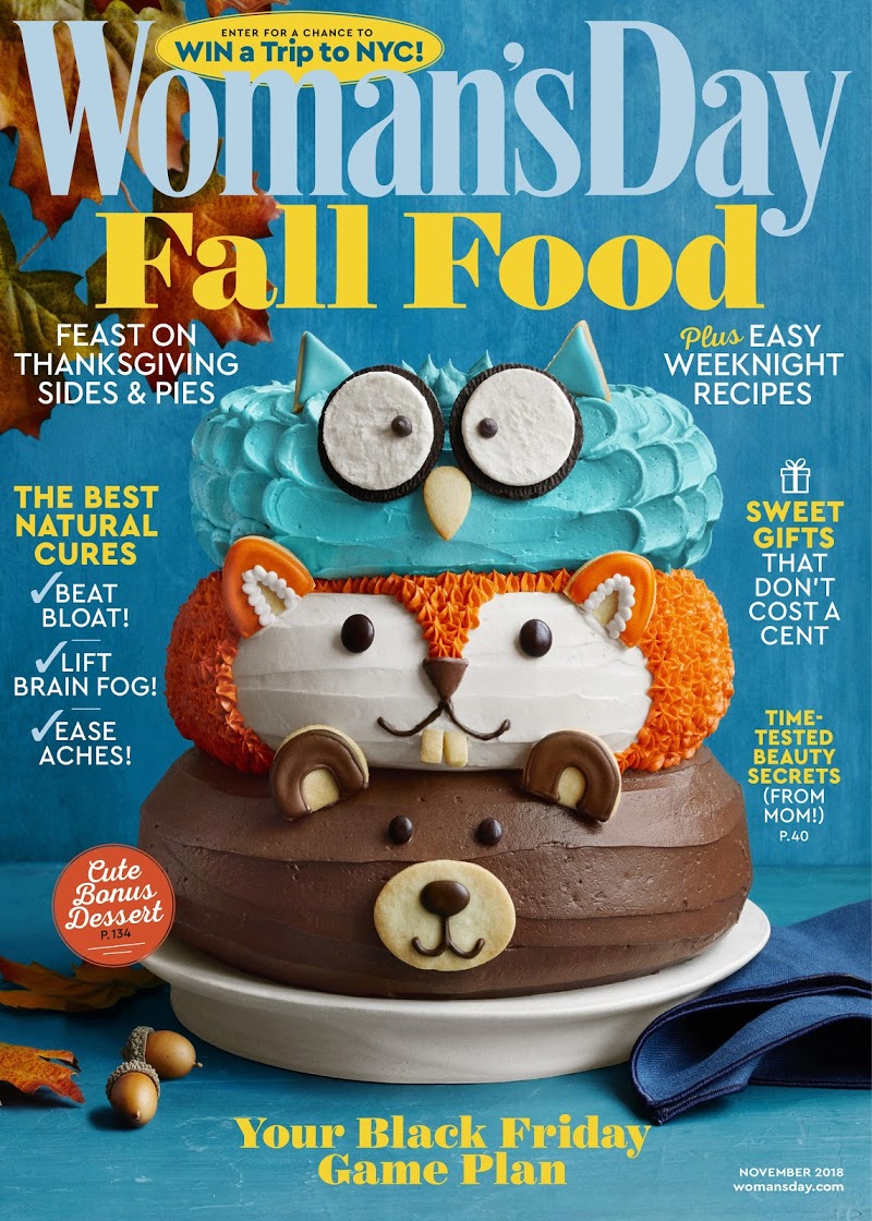 Womans-Day November 01, 2018 Issue Cover