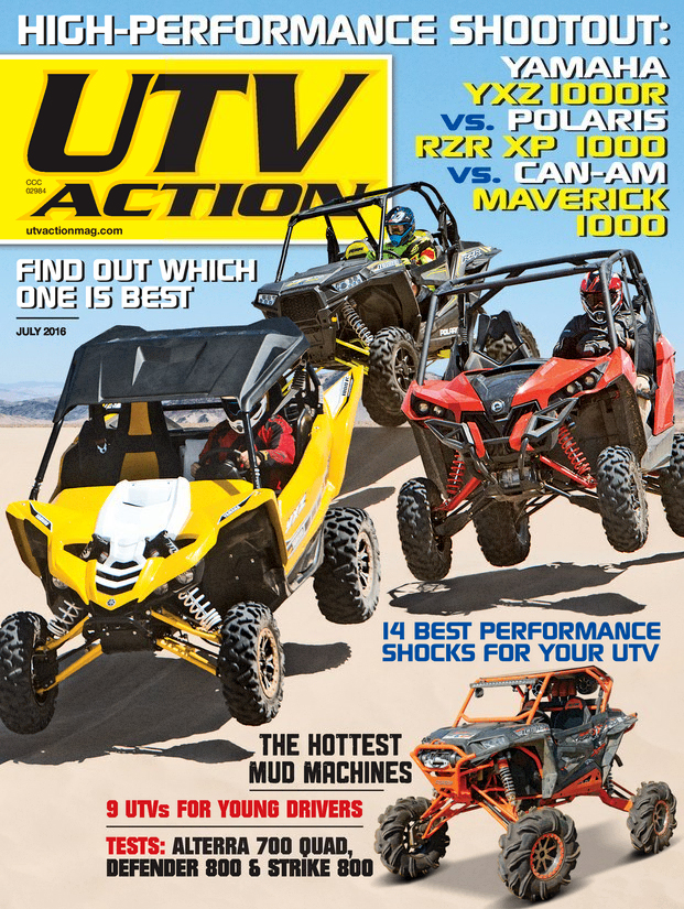 UTV-Action July 01, 2016 Issue Cover