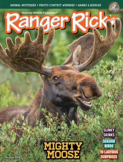 Ranger Rick August 01, 2018 Issue Cover