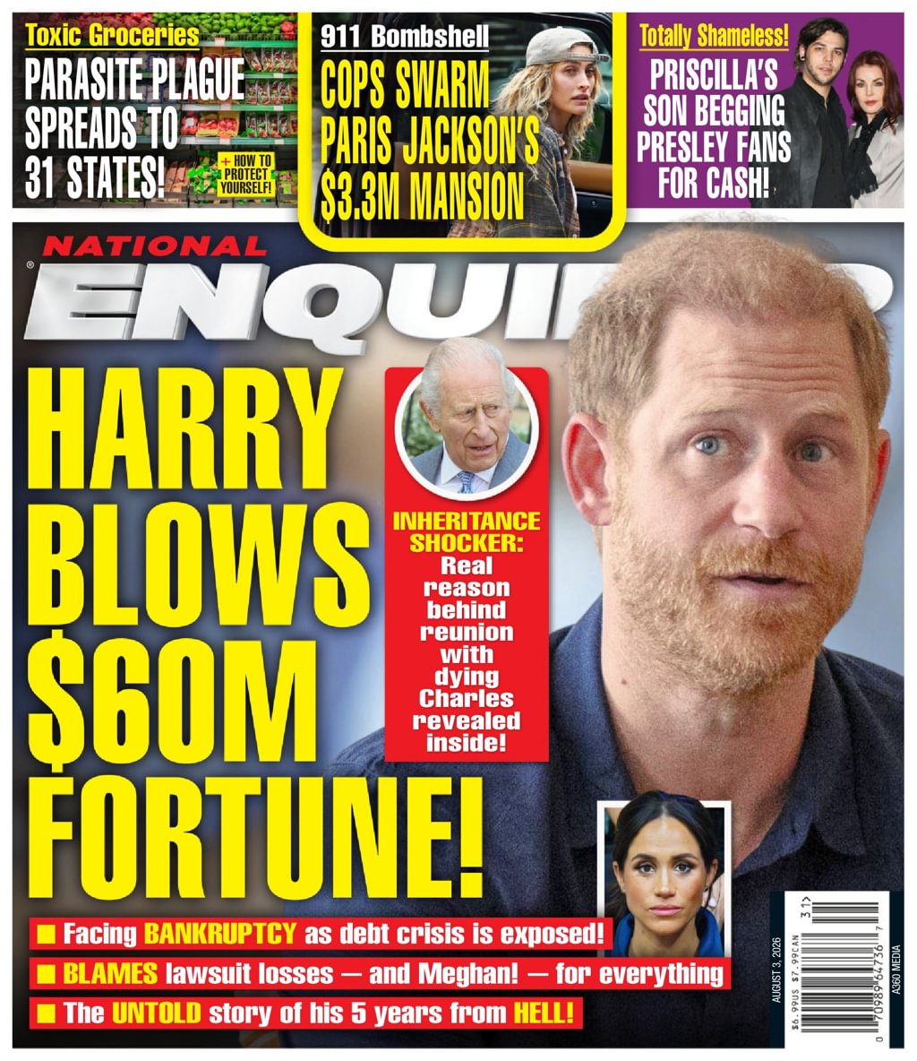 National Enquirer August 03, 2026 Issue Cover
