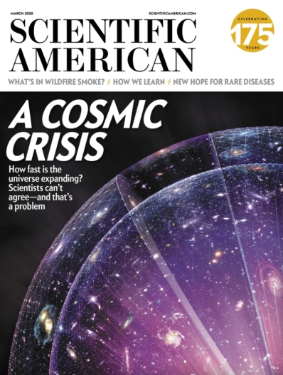 Scientific American March 01, 2020 Issue Cover