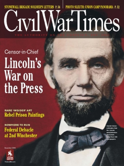 Civil War Times December 01, 2014 Issue Cover