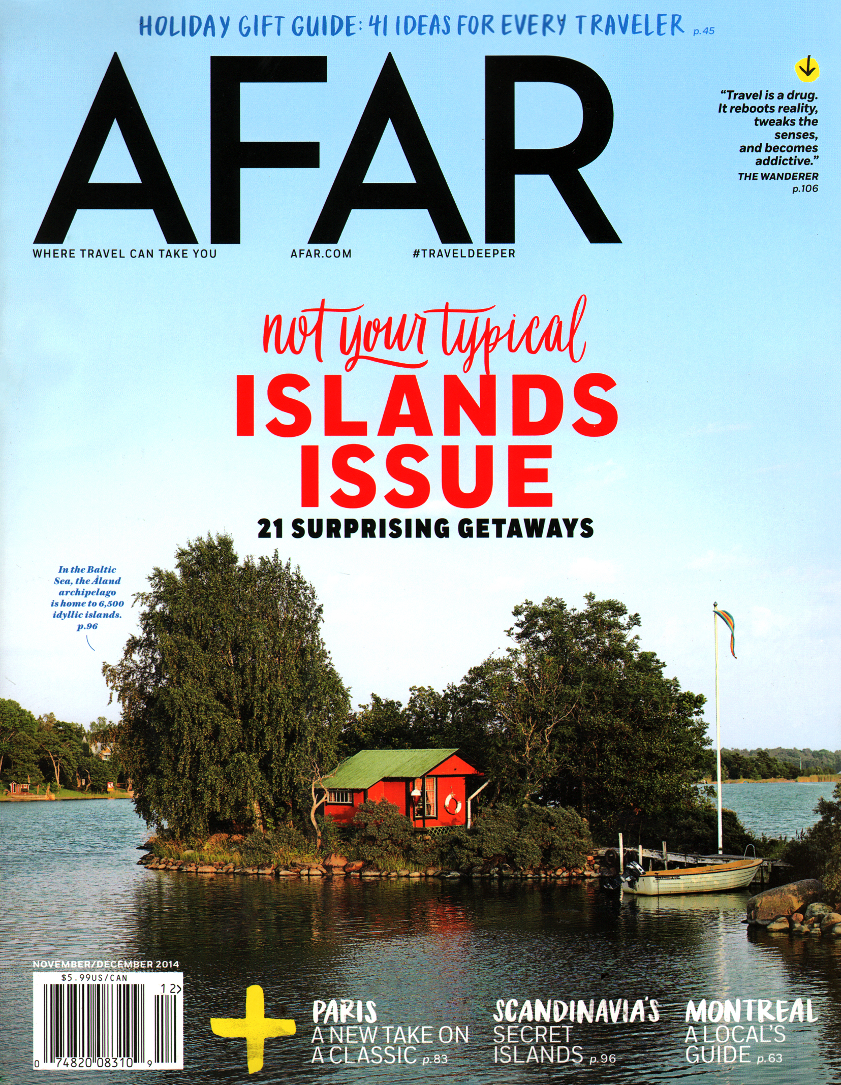 AFAR November 01, 2014 Issue Cover