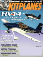 Kit-Planes February 01, 2016 Issue Cover