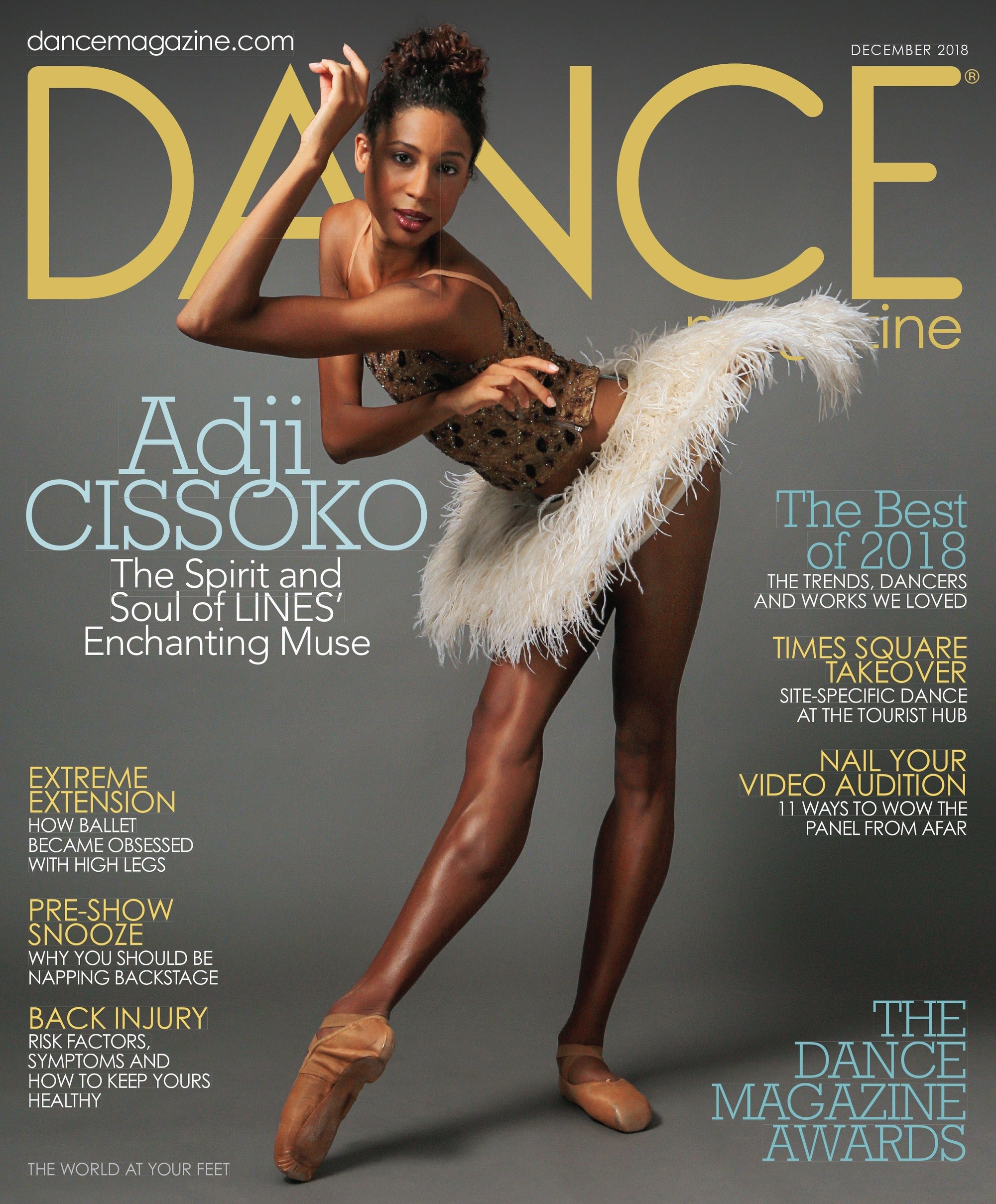 Dance-Magazine December 01, 2018 Issue Cover