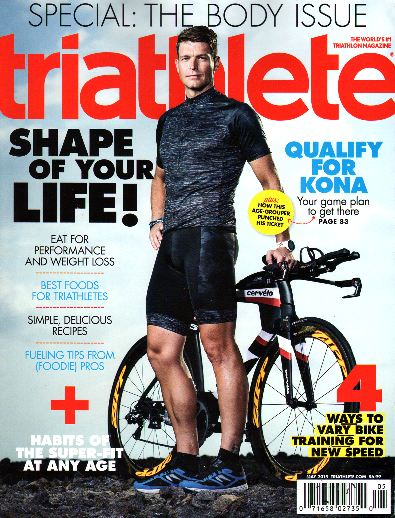 Triathlete May 01, 2015 Issue Cover