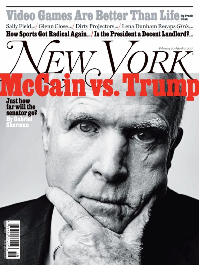 New-York-Magazine February 20, 2017 Issue Cover