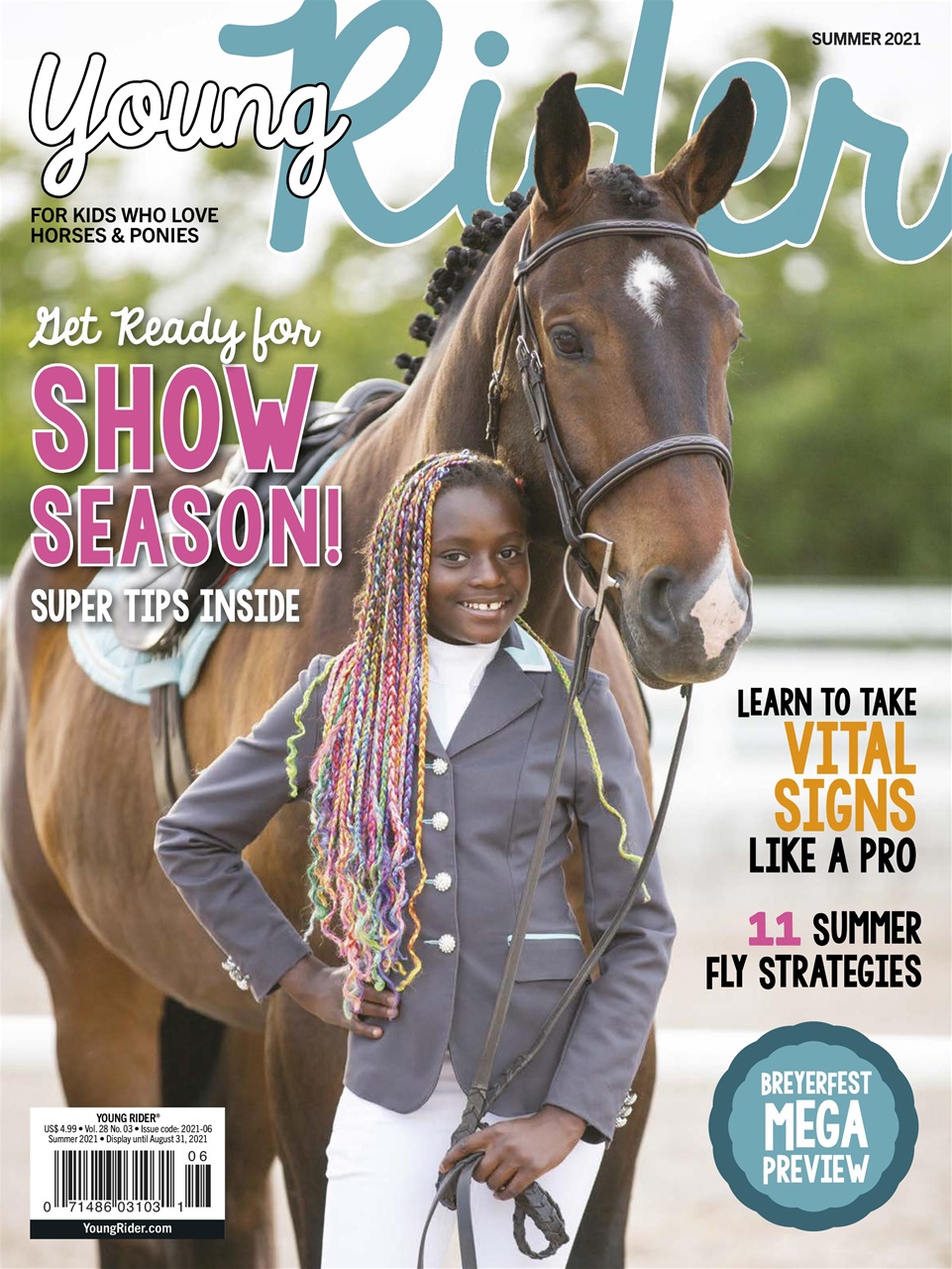 Young-Rider June 01, 2021 Issue Cover