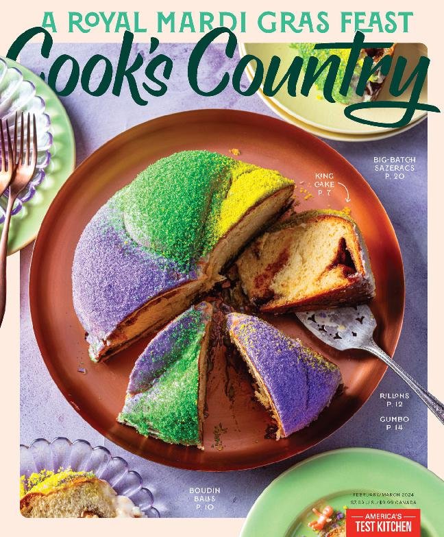 Cooks-Country February 01, 2024 Issue Cover