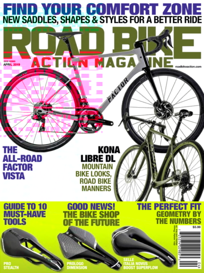 Road Bike Action April 01, 2019 Issue Cover