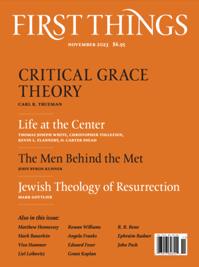 First Things November 01, 2023 Issue Cover