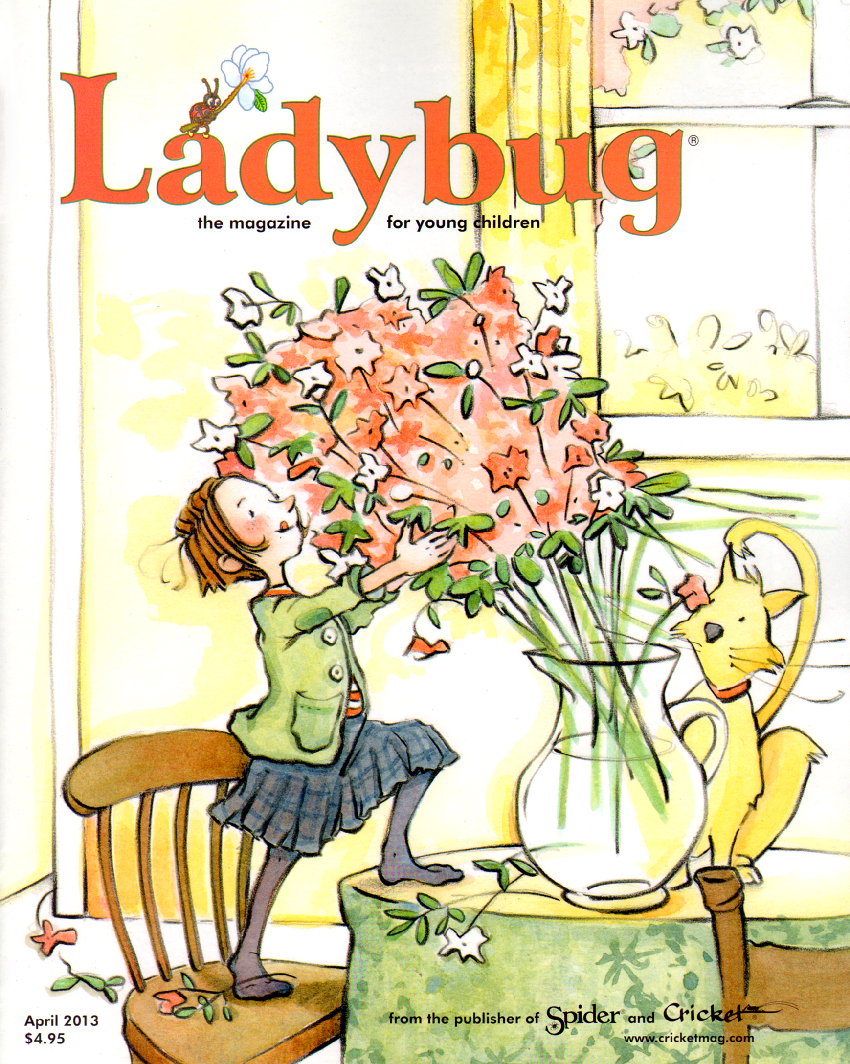 Ladybug April 01, 2013 Issue Cover
