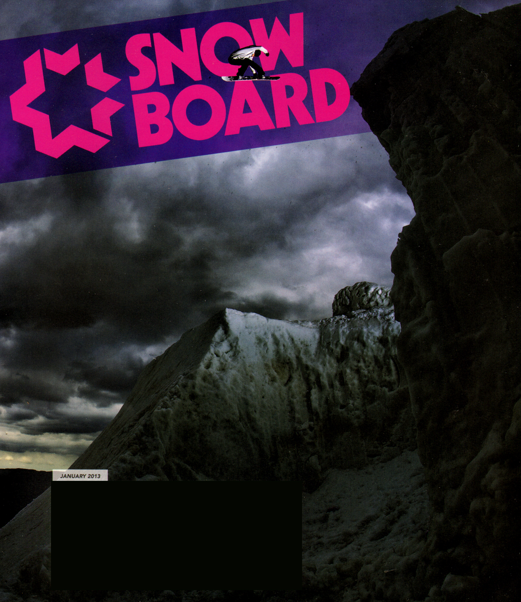 Snowboard January 01, 2013 Issue Cover