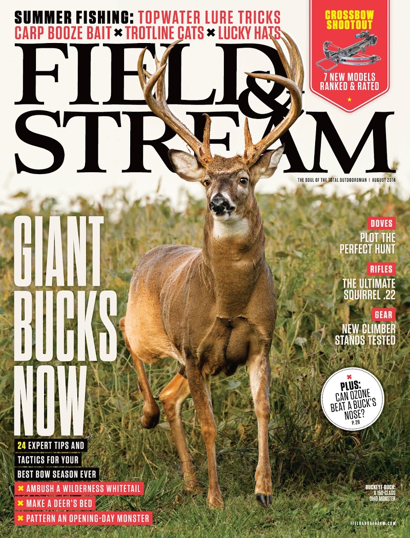 field-and-stream August 01, 2014 Issue Cover