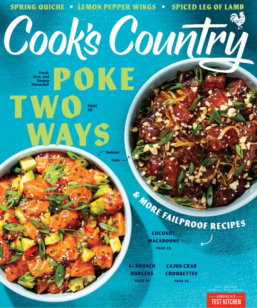 Try Cooks Country Risk Free! Subscribe Now