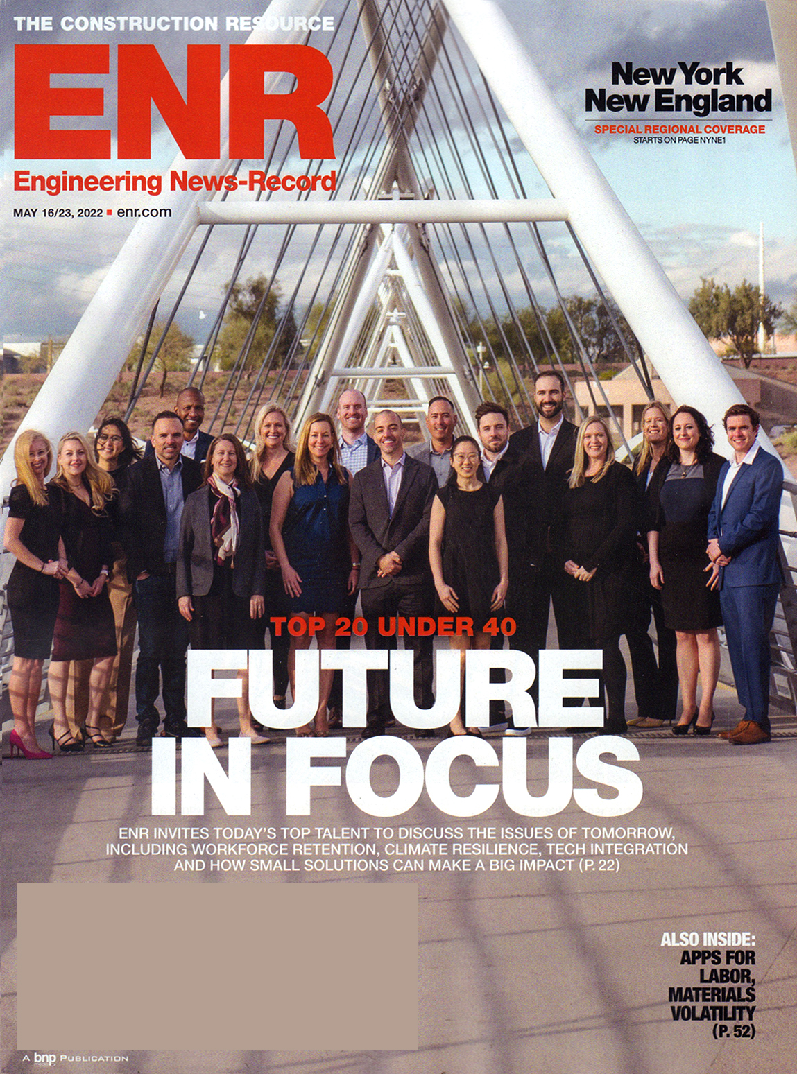 Engineering-News-Record May 16, 2022 Issue Cover