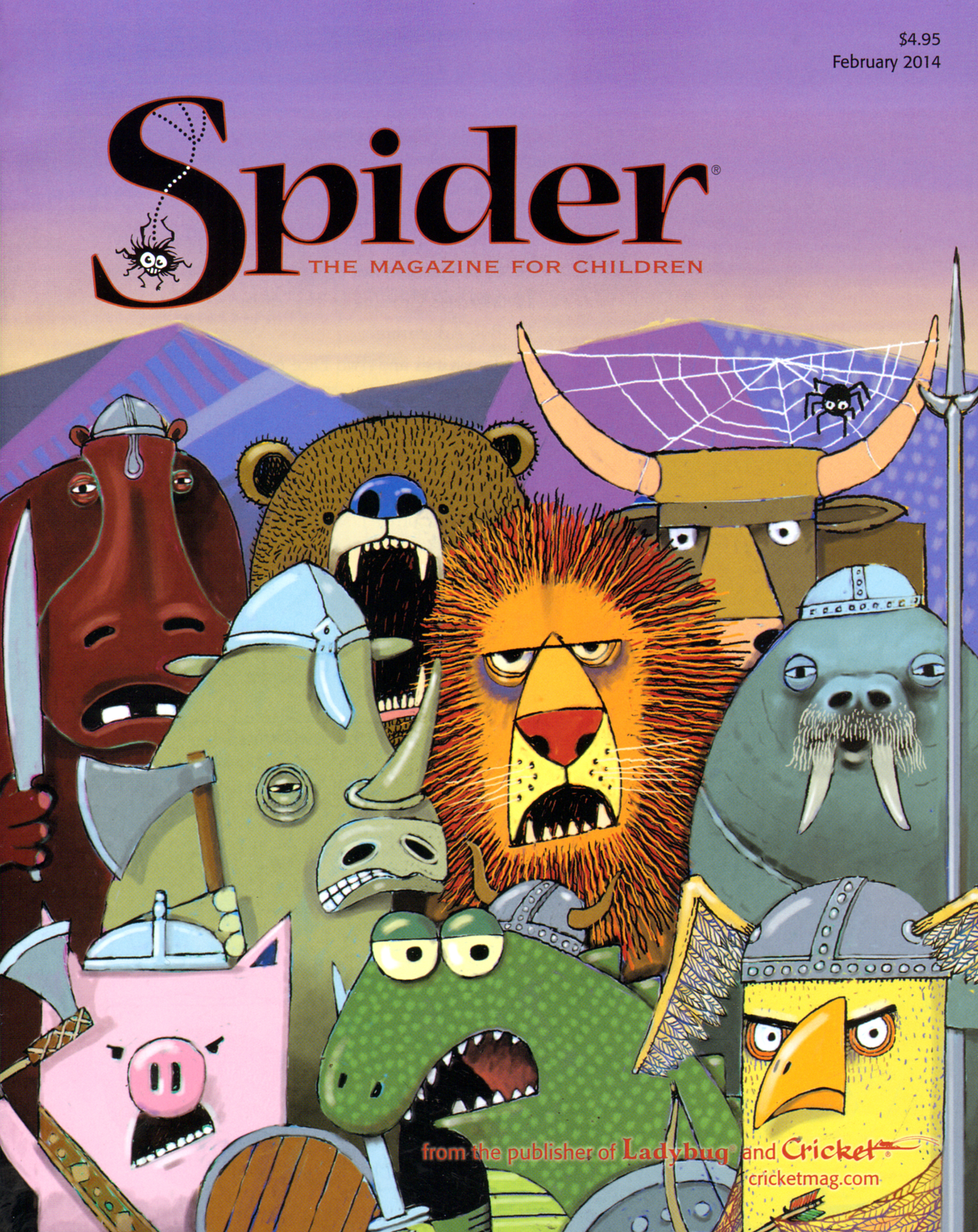 Spider February 01, 2014 Issue Cover
